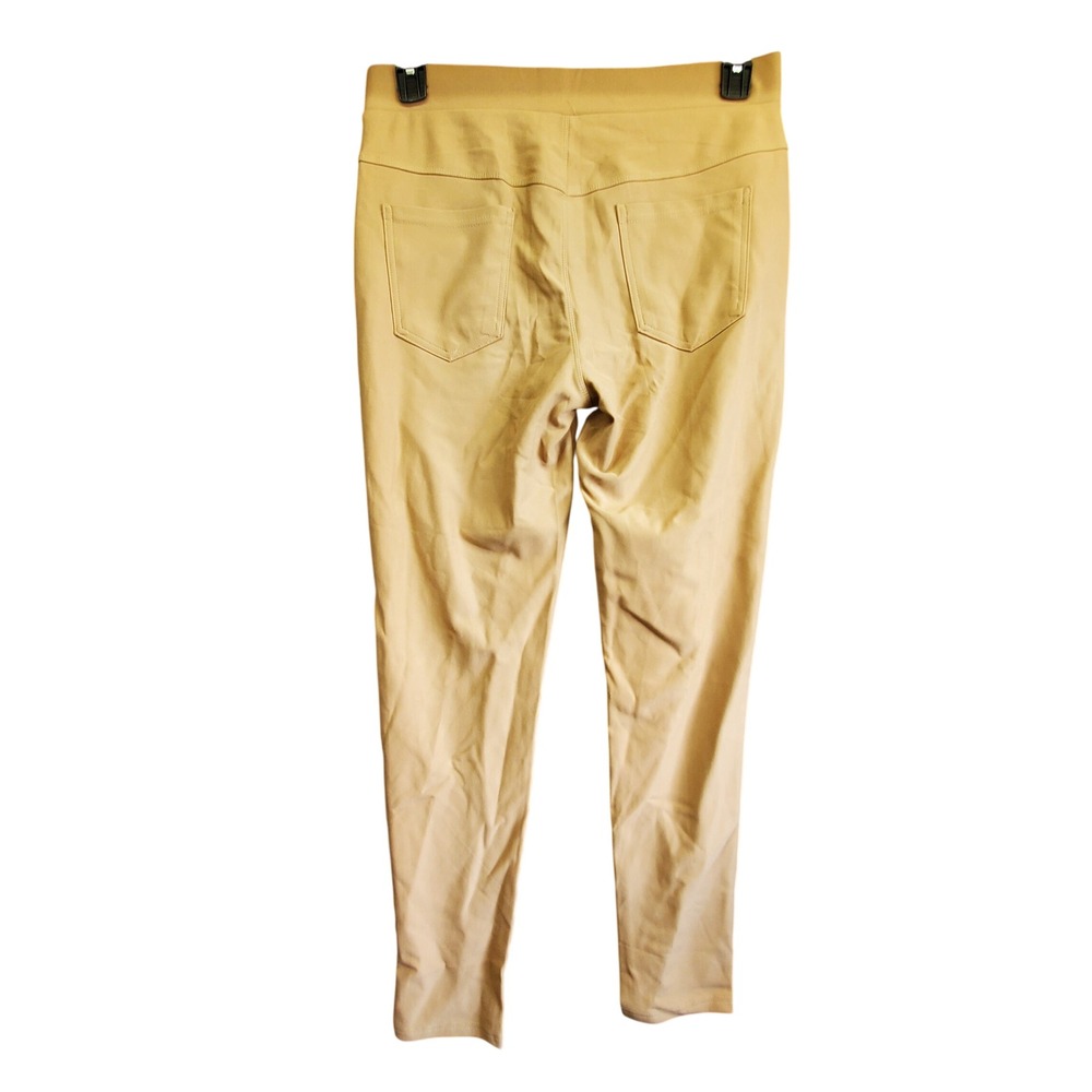 Kay Unger New York Womens Tan Ponte Knit Tummy Control Leggings KUS-1000-Tan L - Picture 2 of 10